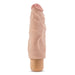 Blush BL-11343 Dr. Skin Cock Vibe 9 Realistic Vibrator Beige