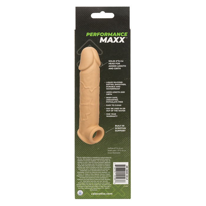 CalExotics SE-1633-15-3 Performance Maxx Life-Like Extension 8” Ivory Package Back