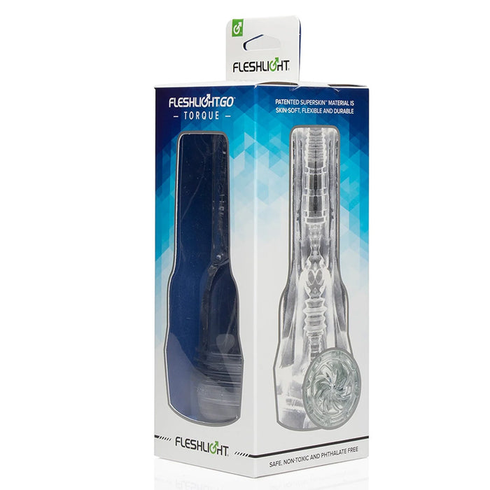 Fleshlight GO Torque Clear Male Masturbator