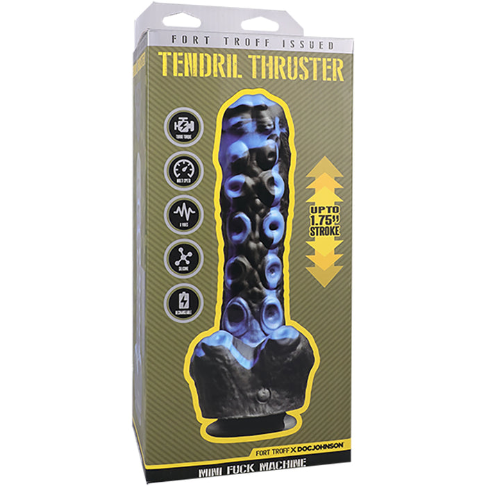 Fort Troff Tendril Thruster Mini Fuck Machine - Blue