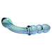 Gender X GX-GL-1065-2 Lustrous Galaxy Wand Double Ended Glass Dildo