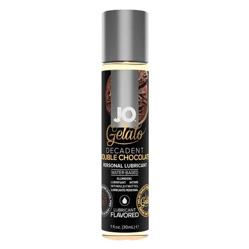 JO Gelato Flavoured Lubricant 1 oz 30 ml Decadent Double Chocolate