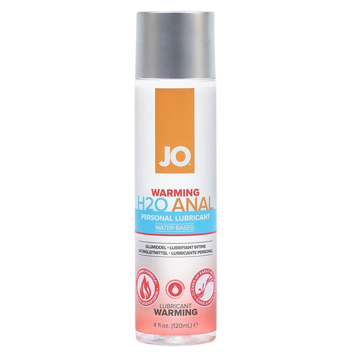 JO H2O Anal Warming Lubricant 4 oz