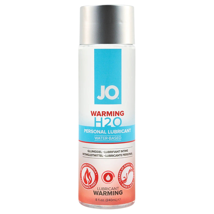 System JO JO H2O Warming Lubricant 8 oz 240 ml Bottle