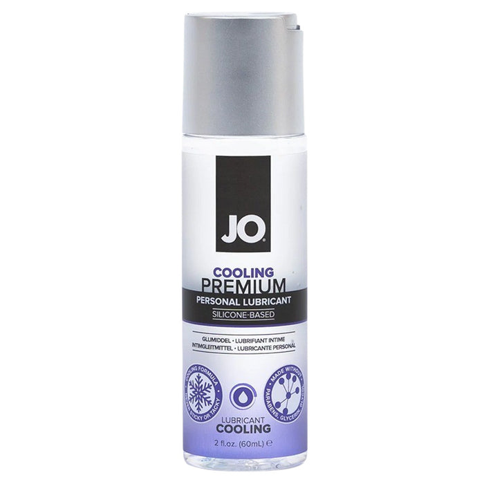 JO Premium Cooling Silicone Lubricant 2 oz 60 ml Bottle