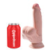 Pipedream PD5730-21 King Cock Plus 7" Triple Density Cock with Swinging Balls