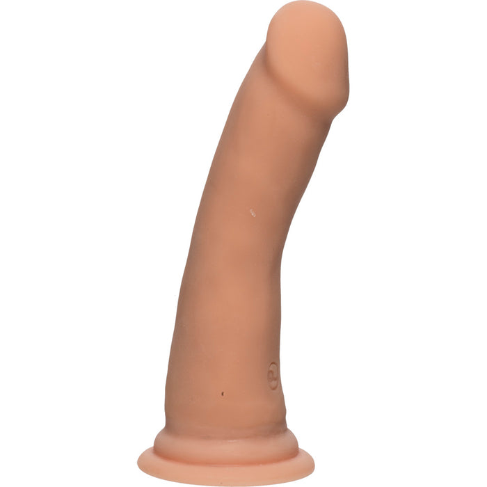 The D: Slim D 6.5 Inch Realistic Ultraskyn Dildo - Vanilla