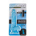 Addiction Luke 7.5 Inch Blue Glow In The Dark Dildo - Package Front