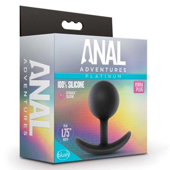 Blush BL-11815 Anal Adventures Platinum Silicone Vibra Plug Package