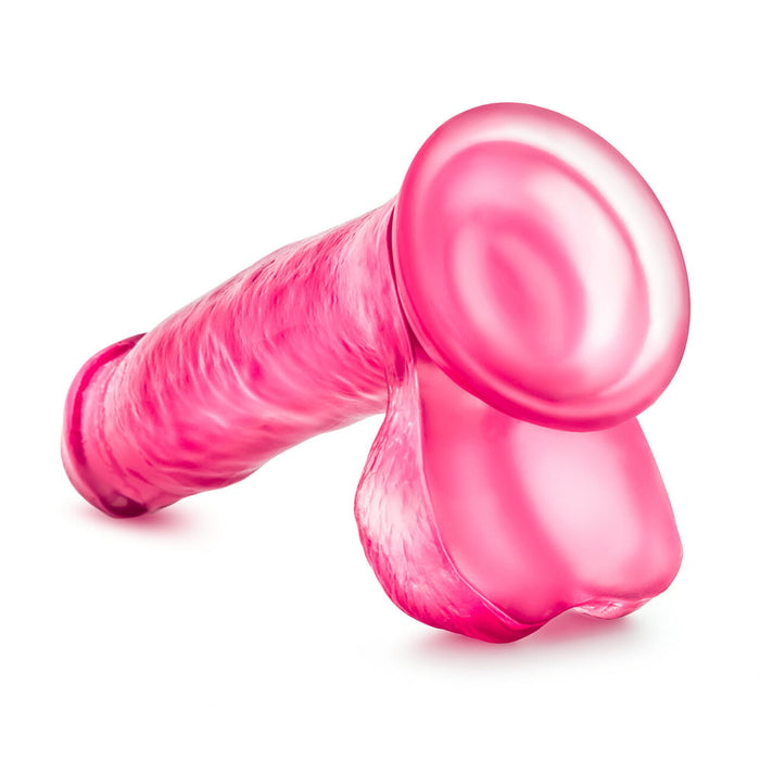 Blush B Yours Sweet n Hard 1 Realistic Dildo - Pink