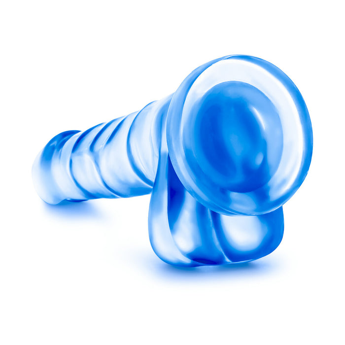 B Yours Sweet n Hard 4 Jelly Dildo - Blue