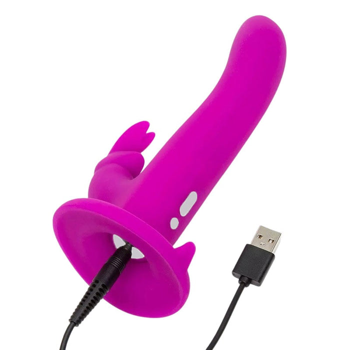 Lovehoney Happy Rabbit Rechargeable Vibrating Strap-On Harness Set