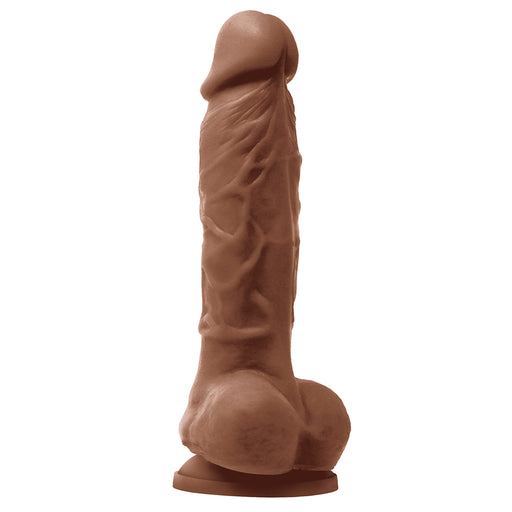 Colours Pleasures 5 Inch Silicone Dildo - Brown