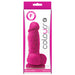 Colours Pleasures 4 Inch Realistic Silicone Dildo - Pink - Box