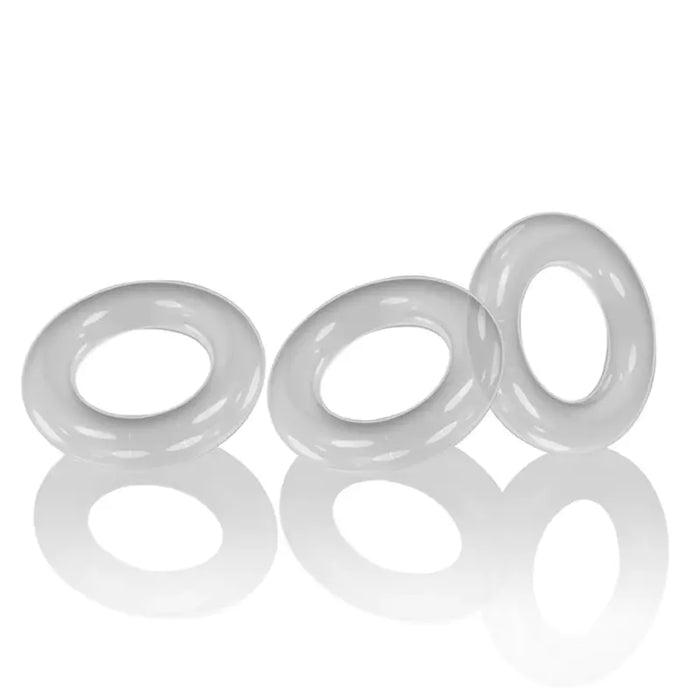 Oxballs Willy Rings 3-Pack Cock Rings Clear