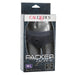 Packer Gear Black Brief Strap-On Harness - M/L - Box Front