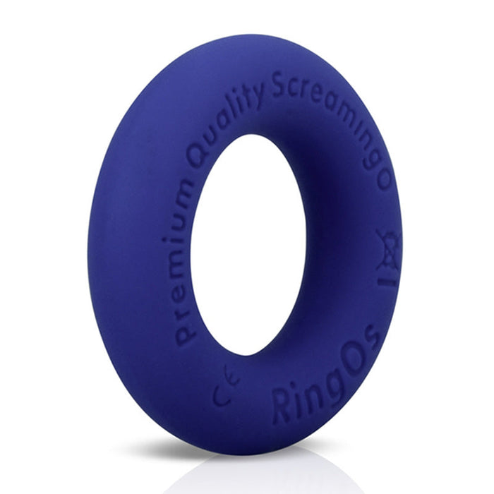 Screaming O RingO Ritz Silicone Cock Ring - Blue