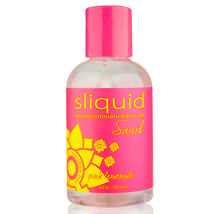 Sliquid Swirl Pink Lemonade Water Based Flavoured Lubricant 4.2 oz 125 ml