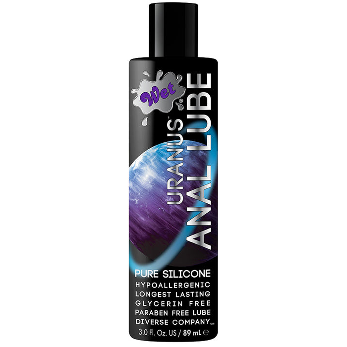 Wet Uranus Silicone Anal Lube 3 oz 89 ml