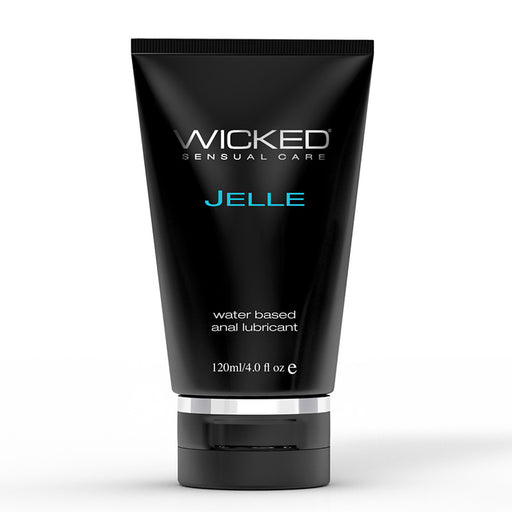 Wicked Jelle Water-Based Anal Lubricant 4 oz 120 ml